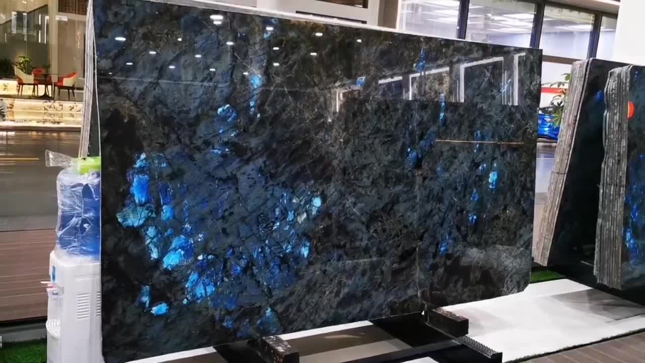 Madagascar Labradorite Blue Granite Floor Tile