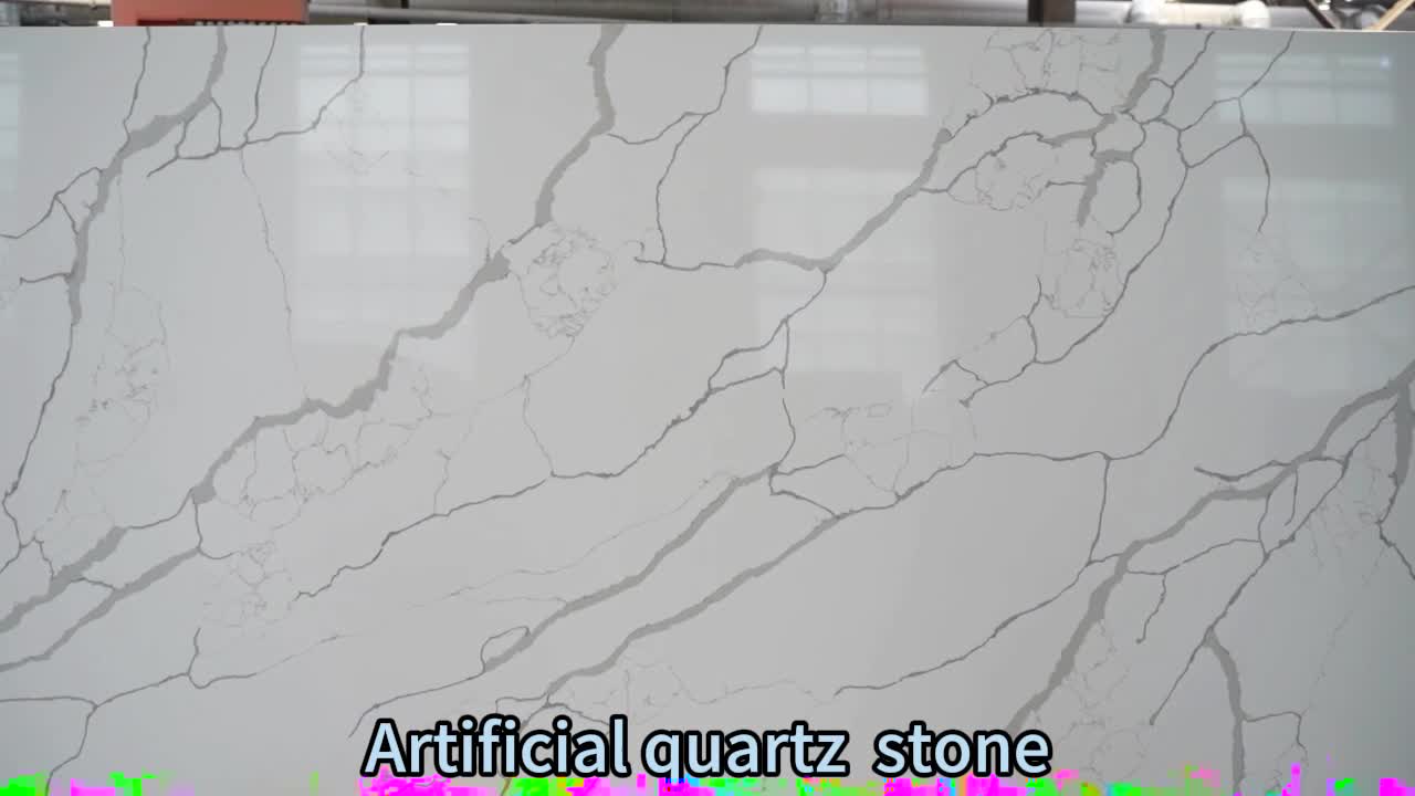 Calacata White Artificial Quartz Stone Slabs
