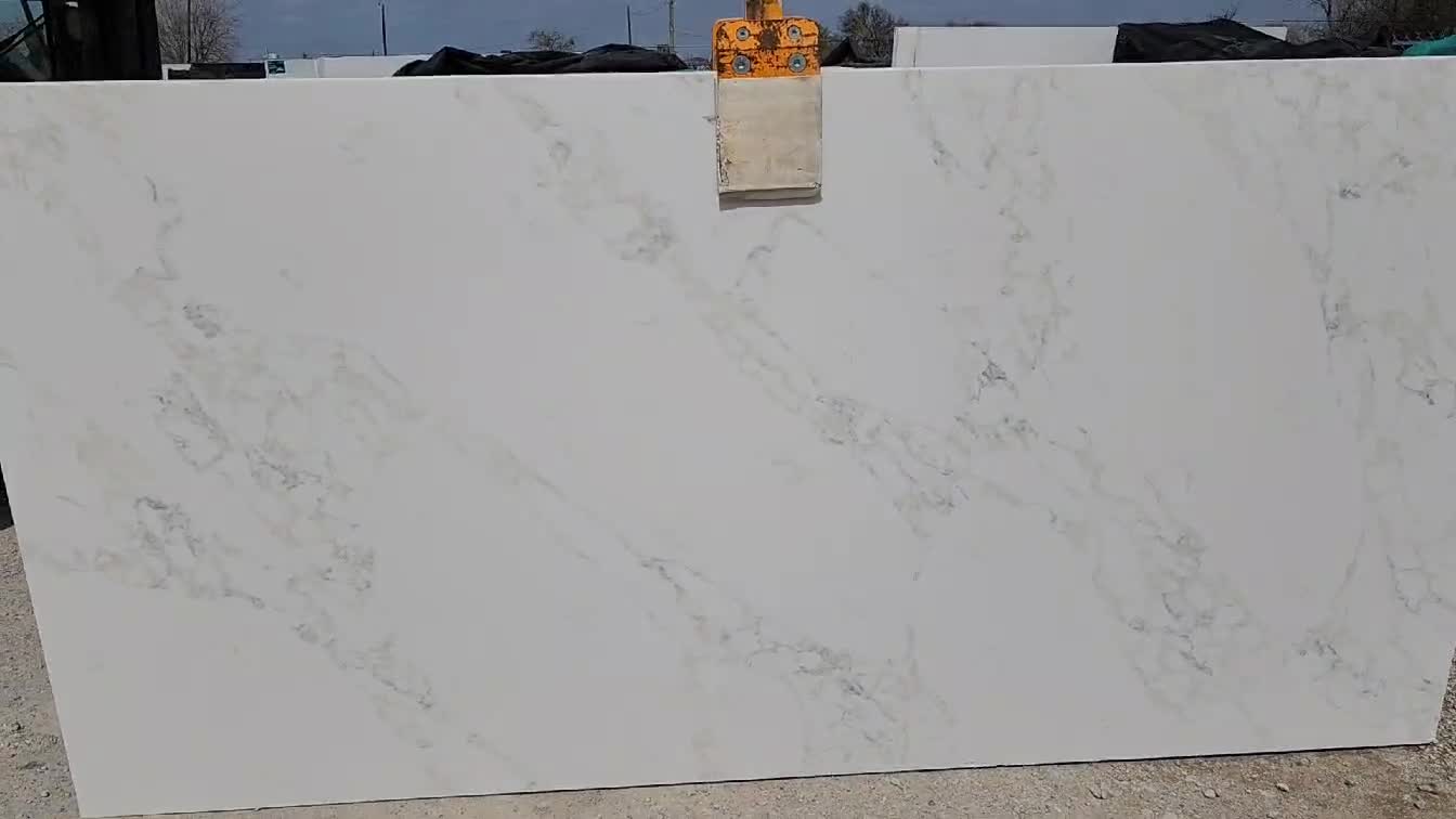Calacatta Caldia Honed Quartz Slabs from United States