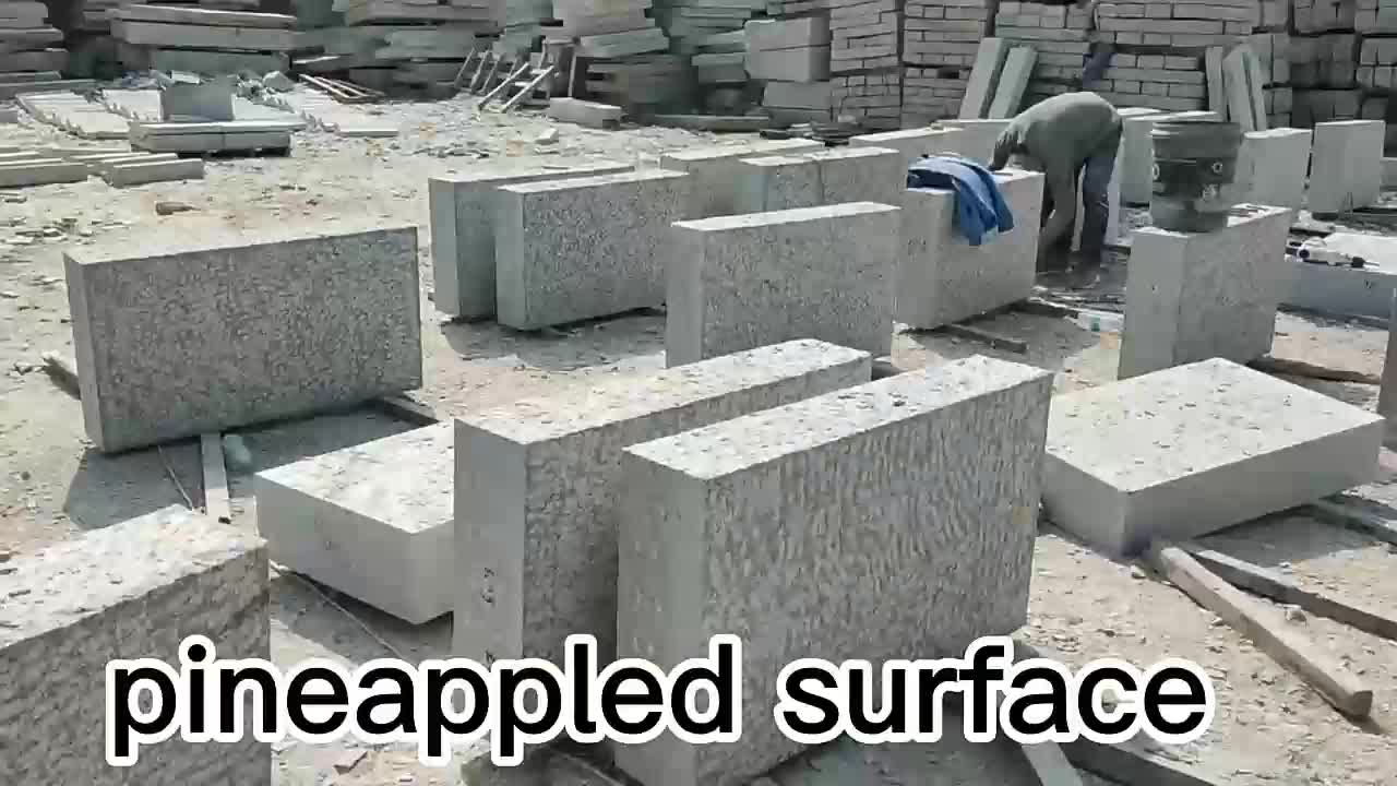 Factory Price Best Pineapple Granite Garden Kerbstone