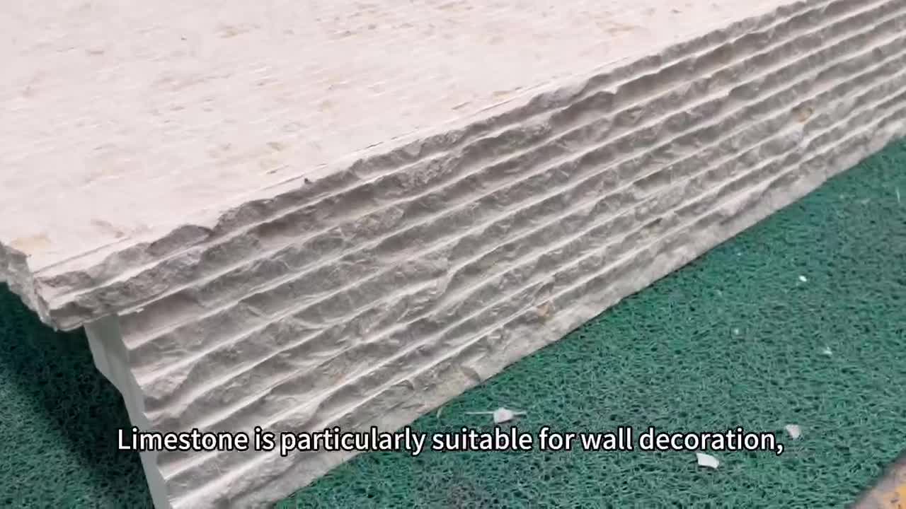 Natural Curved Limestone For Exterior Wall Panels