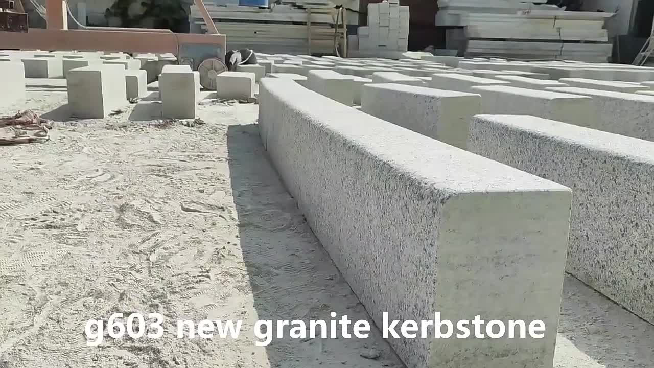 Chinese G603 New Grey Granite Kerbs Side Stone