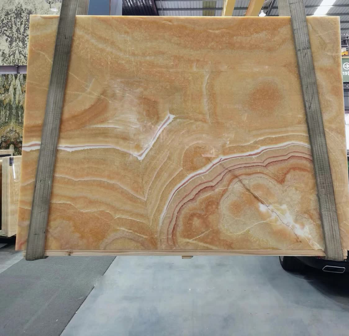 Honey Yellow Onyx Slabs