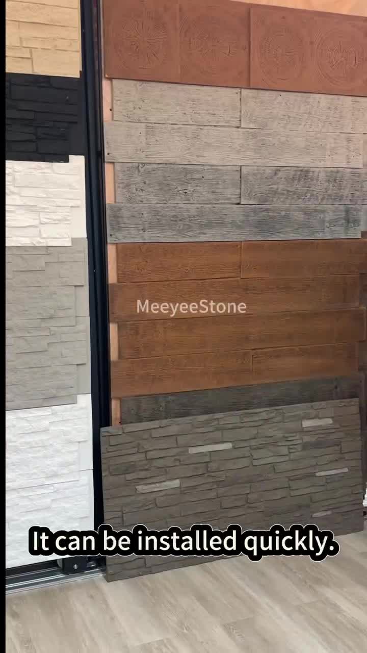 Cultured Stone Veneer-  Faux Stone Wall Panels