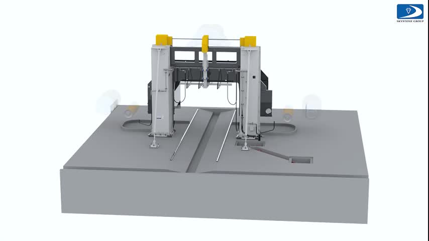 Skystone Multi-Wire Saw Machine