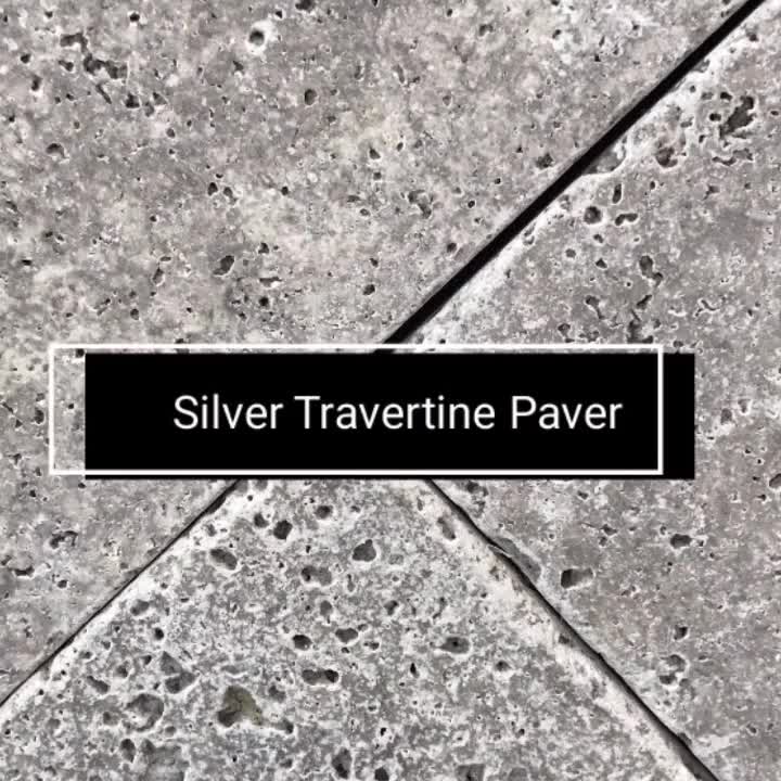 Persian Silver Travertine Tiles