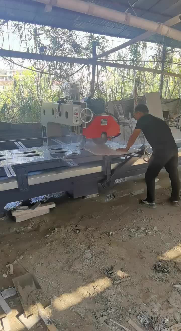 Manual Stone Slab Edge Cutting Machine 45 Degree Stone Cutter