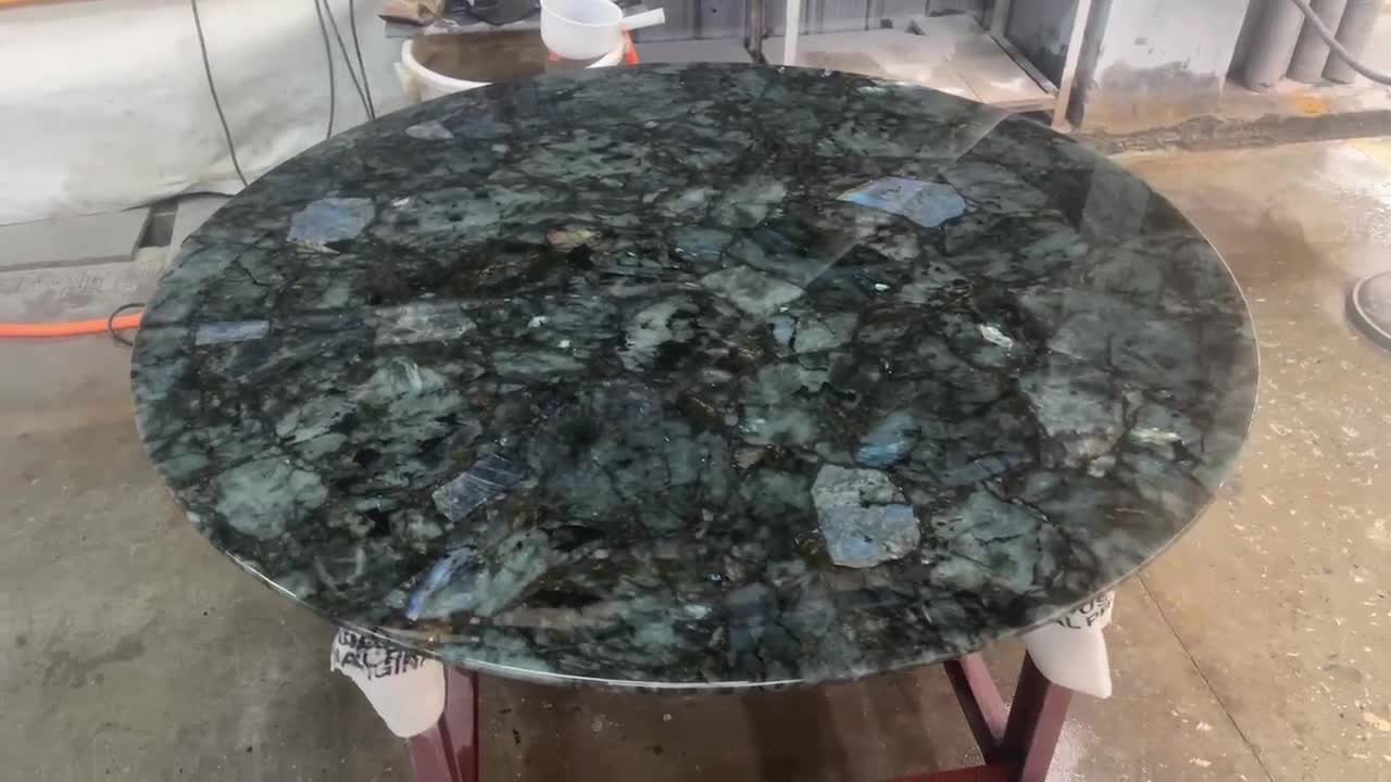 Natural Stone Dinning Table Restaurant  Table Top