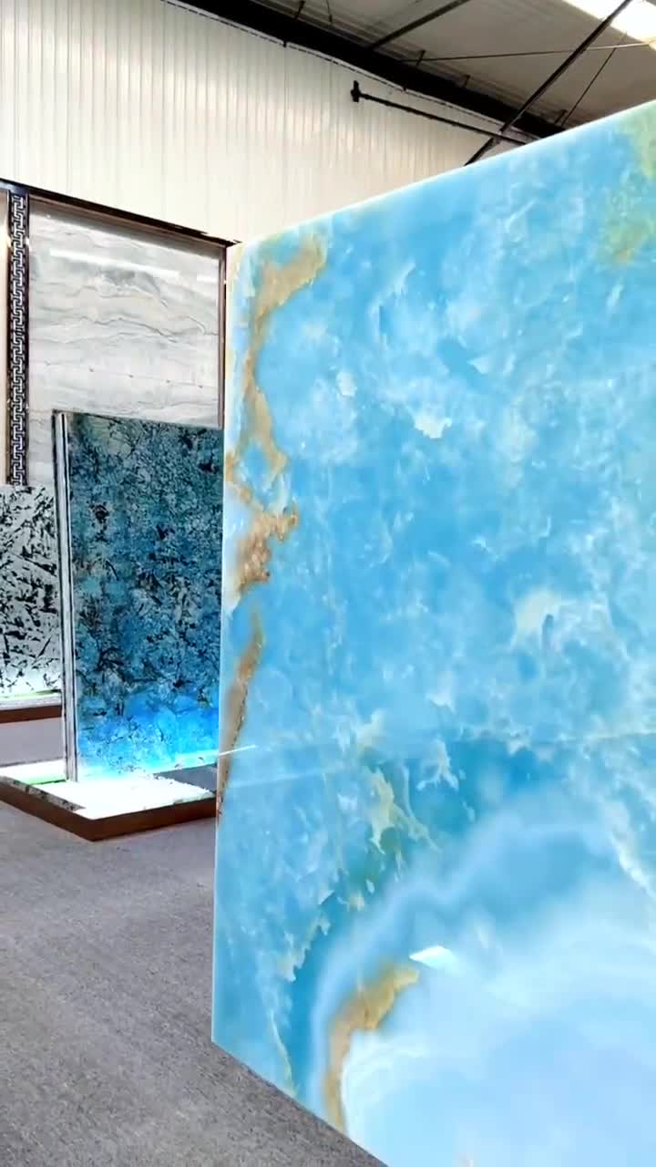 Blue Onyx  Slabs