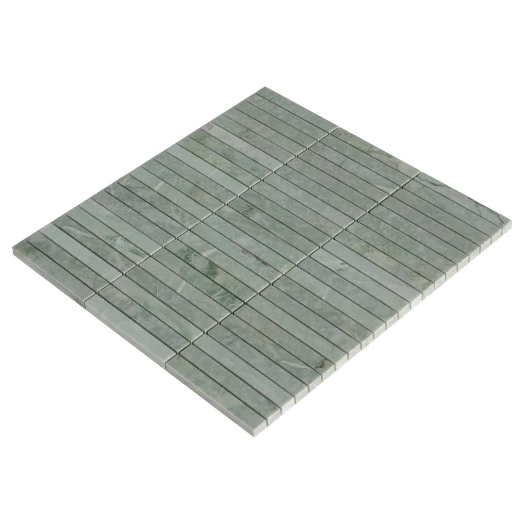 Laiyang Green Marble Desert Verde Mosaic Pattern