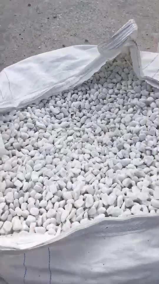 Snow White Tumbled Garden Pebble Stone
