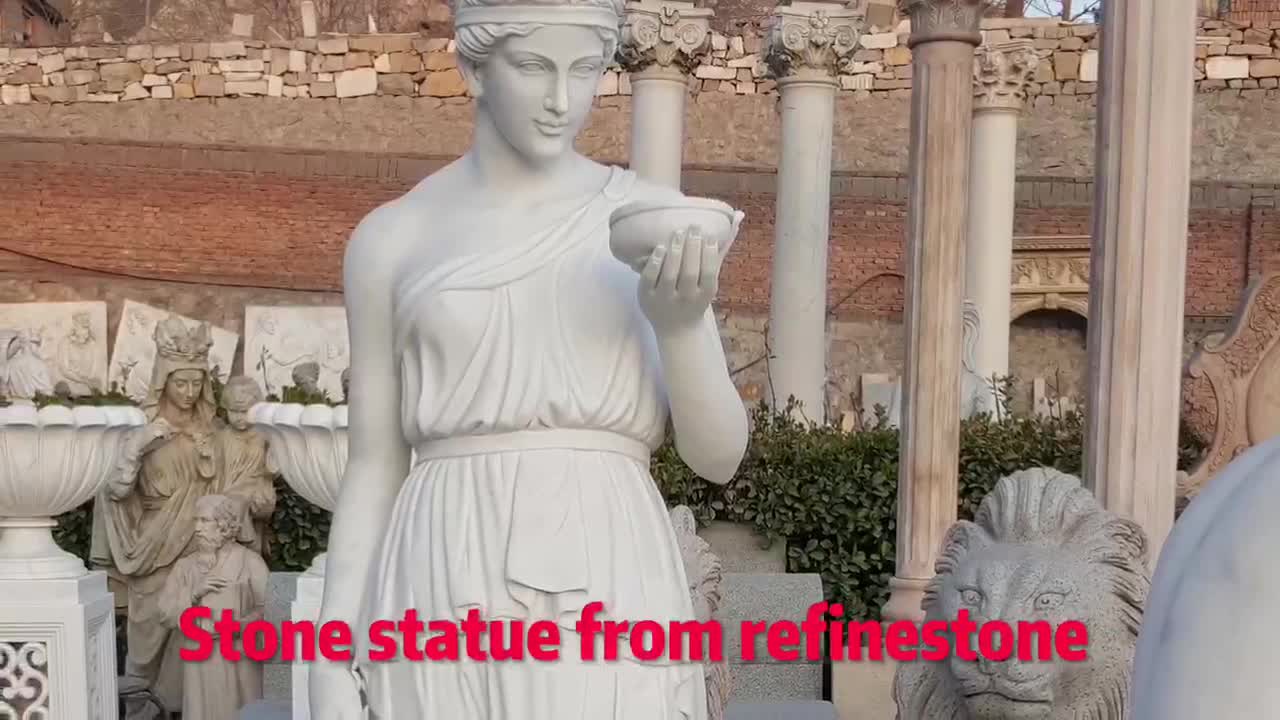 Natural Stone Four Seasons Goddess Human Sculpture