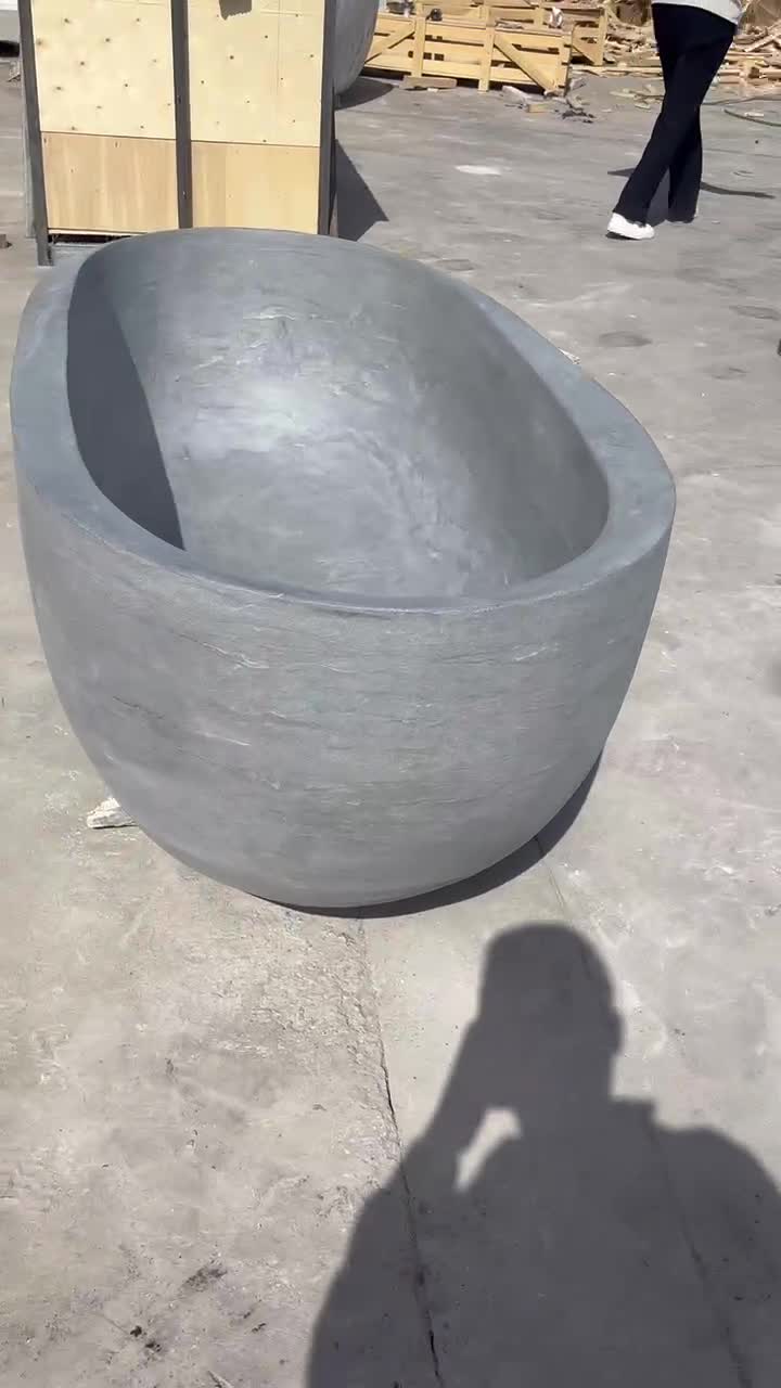 Cheaper Blue Limestone Bathroom Bathtub Surround