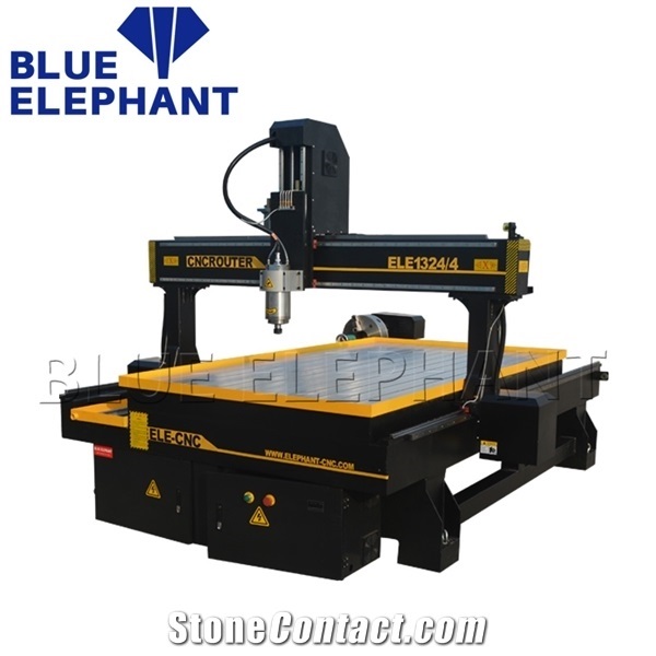 Stone CNC Router 4 Axis 3D Carving Machine For Marble, Quartz Engraving