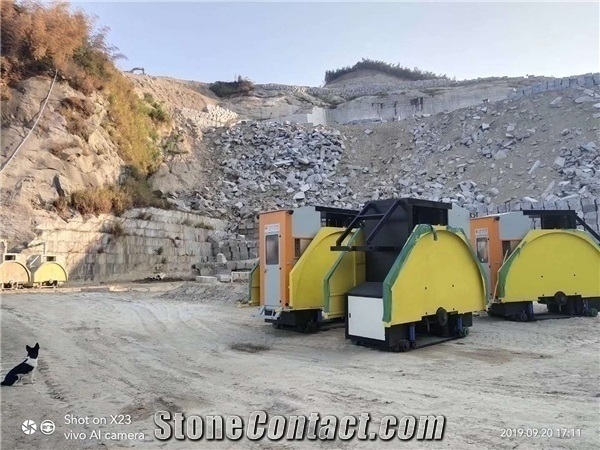 Double Blade Block Cutter Mining Quarry Machine