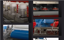 FLYING TOP SLABS, STRIPS AND TILES POLISHING MACHINE