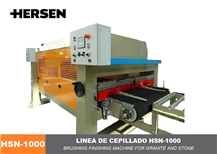HSN-1000 Brushing Finishing Machine for Granite and Stone