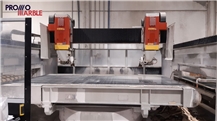 Secondhand Omag Multicut Dual CNC Bridge Cutting Machine