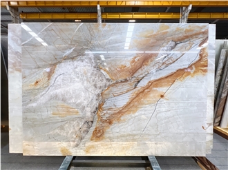 Macaubas Fantasy Gold Quartzite