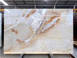 Macaubas Fantasy Gold Quartzite