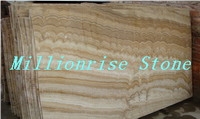 New Imperial Wood Vein Marble Slab, China Yellow Marble