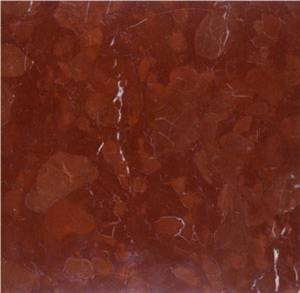 Aegean Brown Marble Tile, Turkey Red Marble