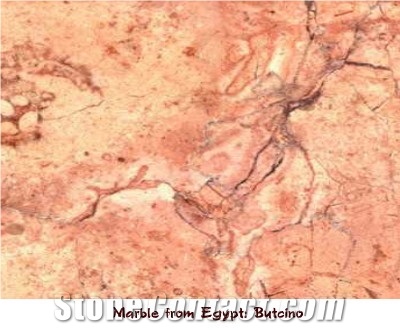 Butcino Marble Tile, Egypt Pink Marble