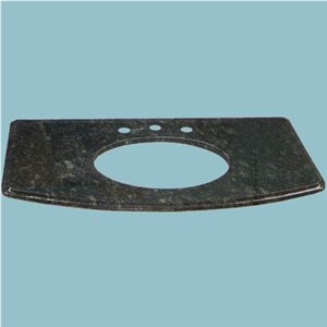 Countertop, Brown Granite Bath Tops