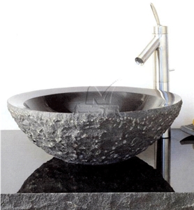 Black Granite Sink, Black Granite Kitchen Countertops