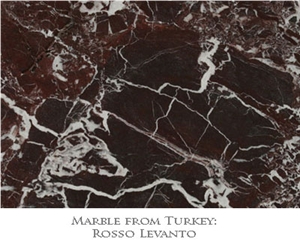 Rosso Levanto Marble Tile, Italy Red Marble