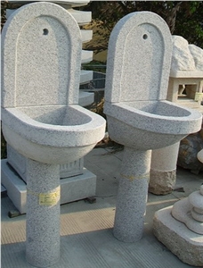 White Granite Fountain