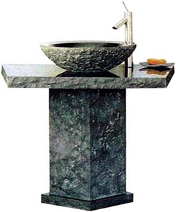 Stone Sink, Green Marble Sink
