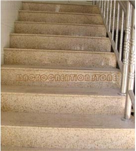 Granite Steps,granite Stairs,G682 Yellow Granite Stairs