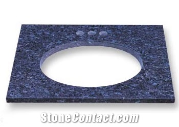 Blue Granite Vanity Top