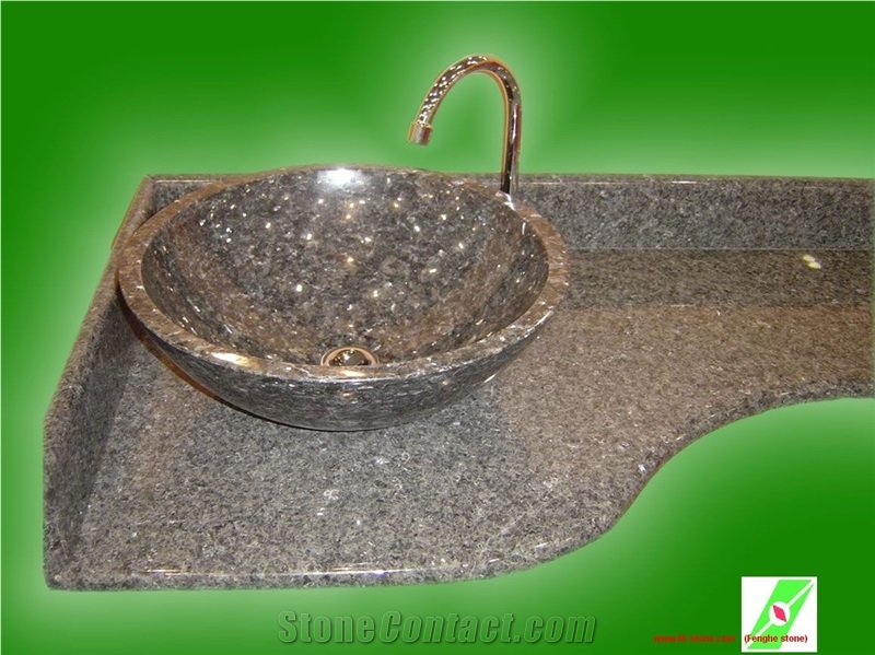 Stone Sinks-4, Brown Granite Sinks