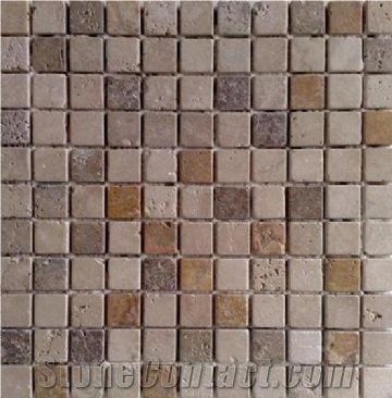 Mix Travertine Mosaic Tiles
