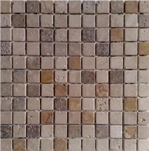 Mix Travertine Mosaic Tiles