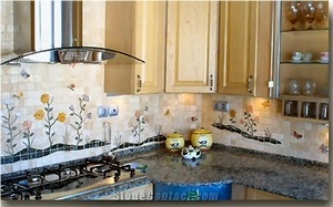 Relief and Granite Applications in Kitchen