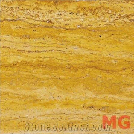 Yellow Travertine Tile and Slabs