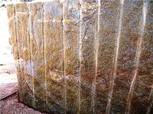 Brown Copper Granite Blocks