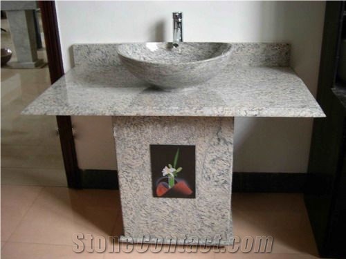 Grey Granite Pedestal Basins