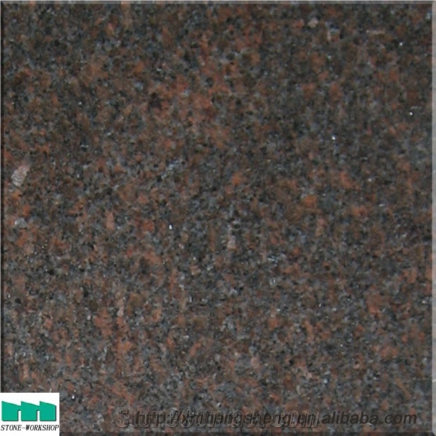 Polar Mahogany Granite Slabs & Tiles, Finland Brown Granite