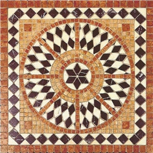 Floor Inlay Mosaic Medallions