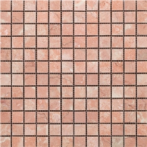 Pink Desert Marble Mosaic