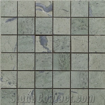 Teos Green Marble Mosaic