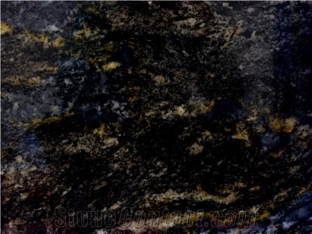 Black Cosmic South (cosmic Gold), Granite Slabs & Tiles