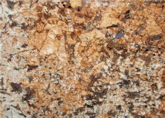 Mascarello Granite Polished Slabs & Tiles, Brazil Yellow Granite