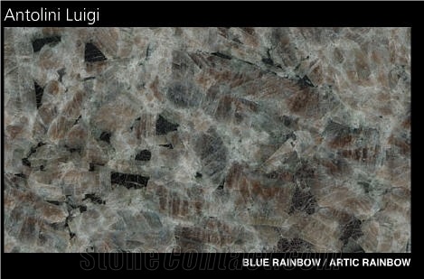 Blue Rainbow-Artic Rainbow Granite