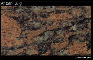 Cape Brown Granite Slabs & Tiles, South Africa Brown Granite