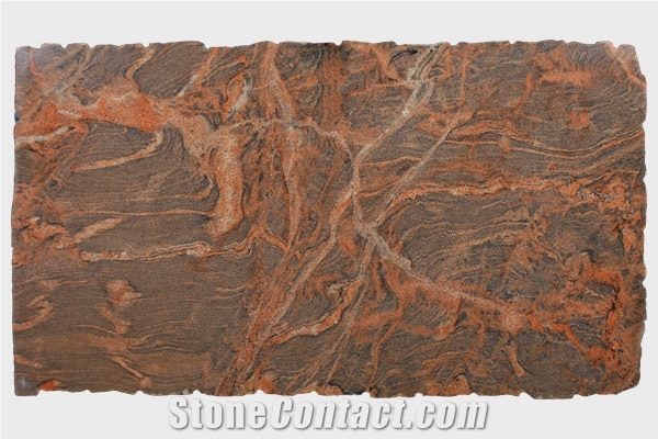 Samba Red Granite Slabs